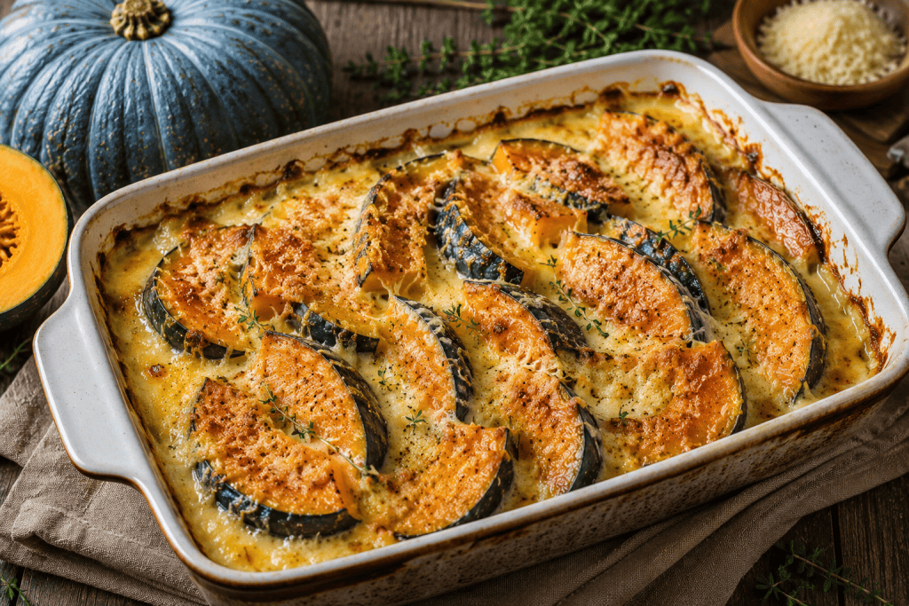 courges en gratin