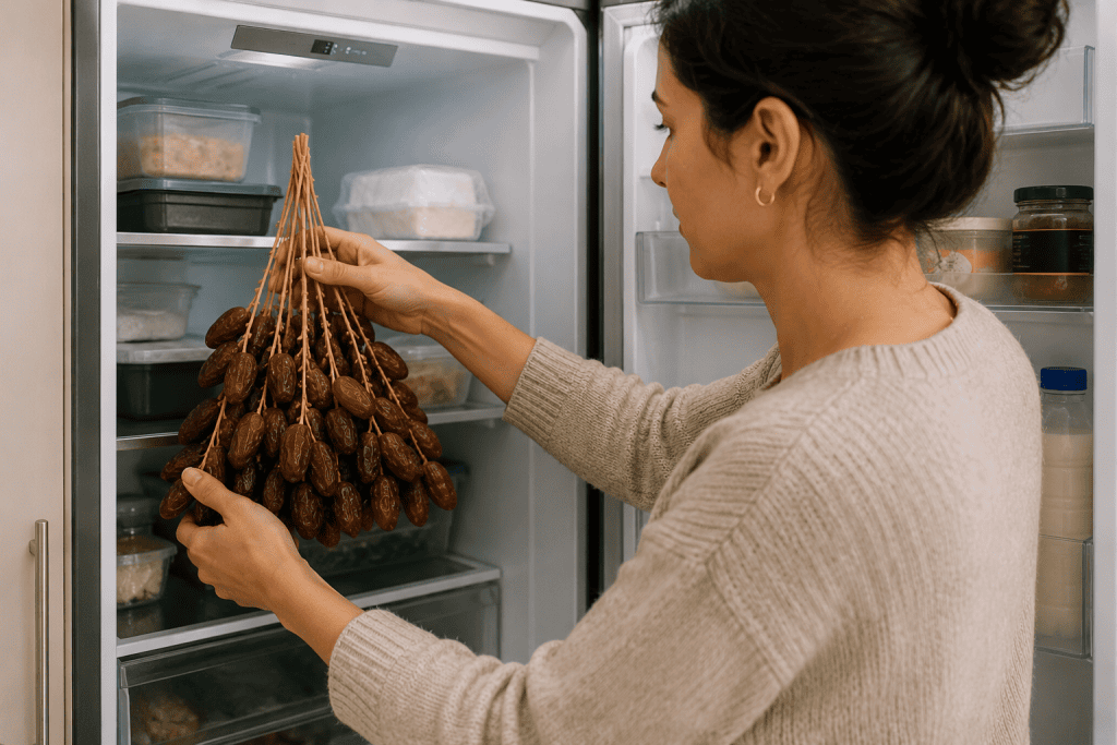 dattes au frigo